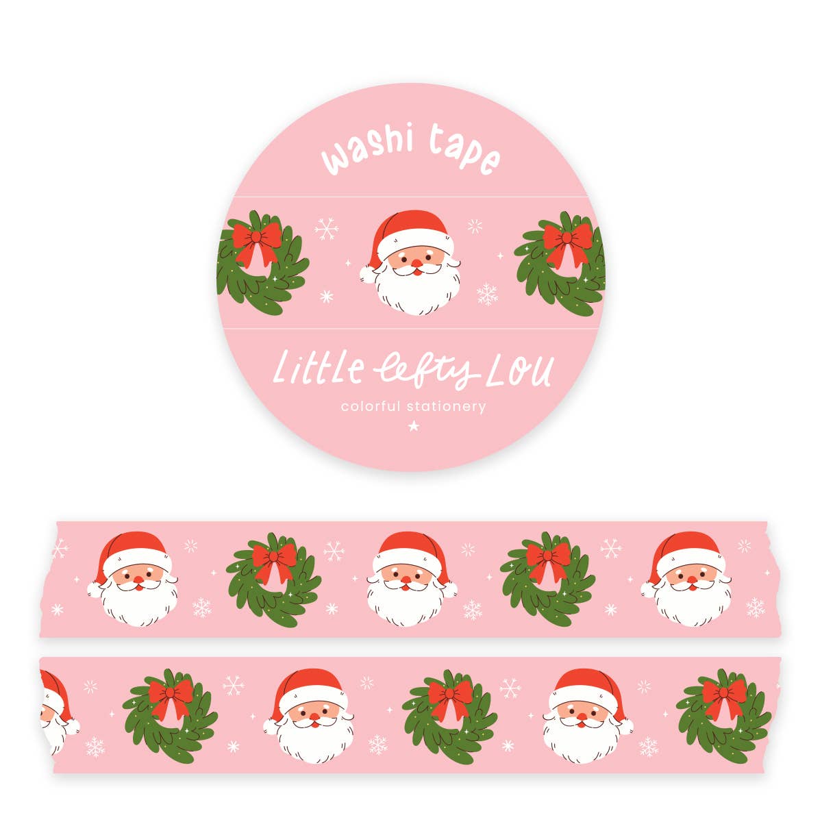 Washi Tape - Kerstkrans