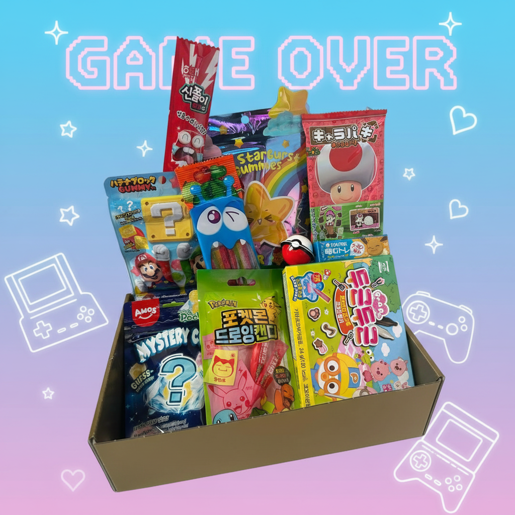 Game Over 🎮 Snack Bundle - 10 items