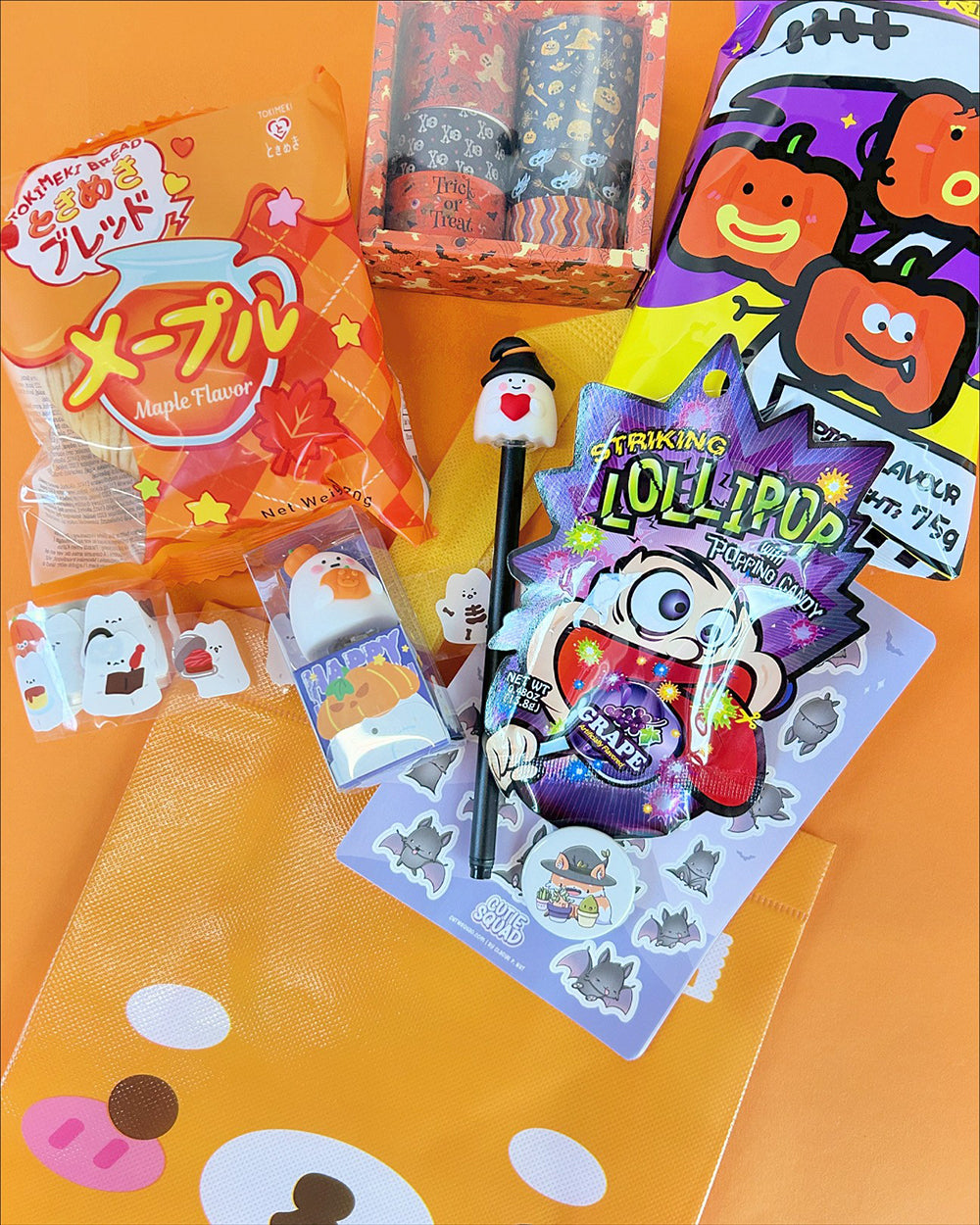 Kawaii Spooky Surprise Bag 👻🔮🎃 - 10 items, 30% voordeel!