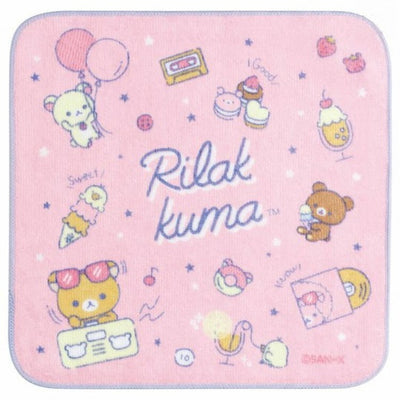 Mini Handdoekje 21 x 21 cm - Rilakkuma - DJ