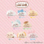 Bandai Mochiri Kororin Chiikawa Soft Figure  + Chewing Gum