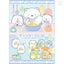 A5 Mini Insteekmap - Sumikko Gurashi Shirokuma´s Hometown Theme - Eating