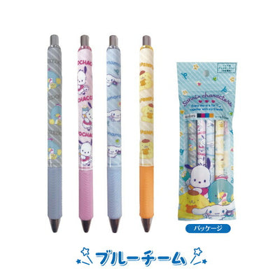 Sanrio Characters Gelpen Set - 4 PCS/Colours - Groen