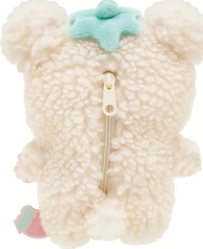 Korilakkuma Plush Coin Purse - Full Of Strawberry Day