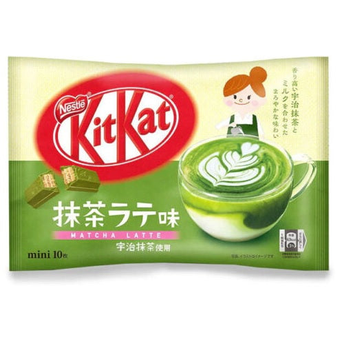 KitKat Mini Matcha Latte - Zak 10 Stuks