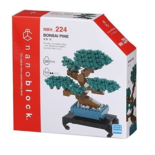Nanoblock - Build your own Figure - Bonsai Pine