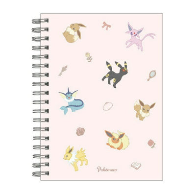 Pokémon Notebook A6 met Ringband - Eevee & Friends