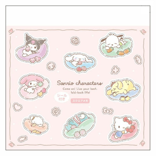 Memoblok & Sticker Sanrio - Pink