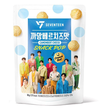 Seventeen Corn Snack Pop - Camembert Cheese THT 10-06-2025