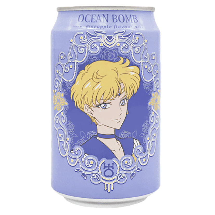 Ocean Bomb Sailor Moon Soda - Pineapple Flavour