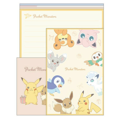 Pokémon  Briefpapierset - Pikachu & Friends