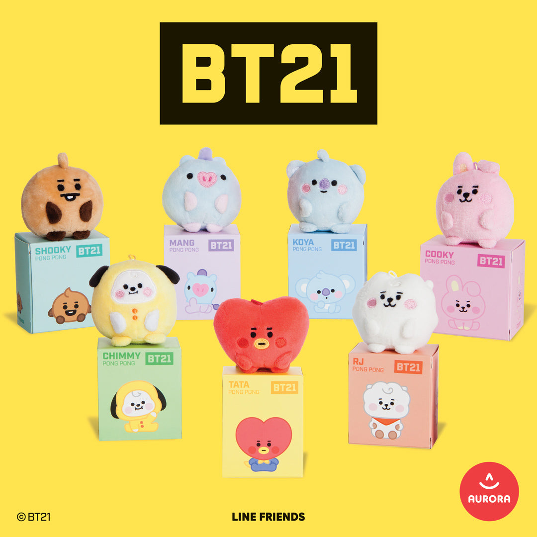 BT21 Plush Pong Pong - Baby Cooky