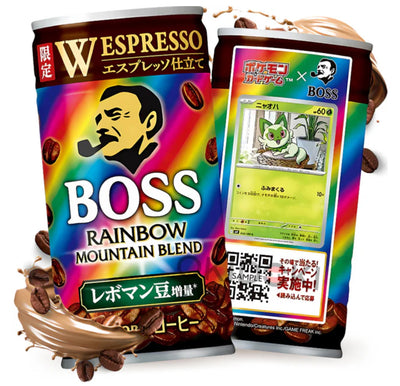 Suntory Boss Coffee Can Pokémon edition - Rainbow Mountain Blend