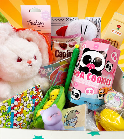 Kawaii Surprise Box 🌸 - Spring Edition 🌻🐥 (15 producten)