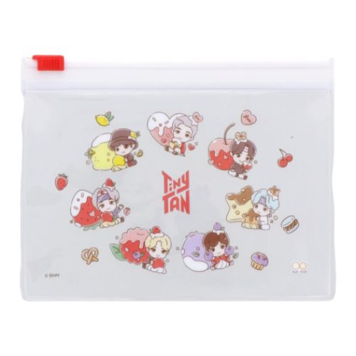 BTS Tiny Tan Stickers in Seal Case Sweet Time - Red