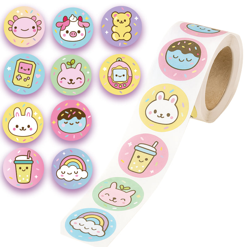 MostCutest.nl Sticker Rol - 200 Kawaii Stickers