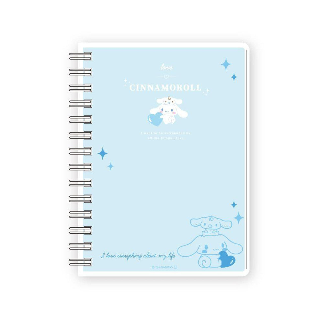 Sanrio Notebook A6 met Ringband - Cinnamoroll - Heart