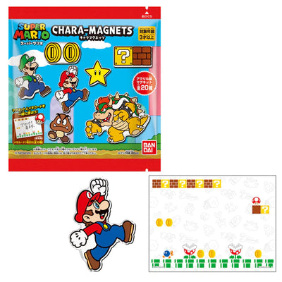 Blindbag Magnet and Memocard Set - Super Mario Characters