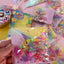 DIY Kawaii Cabochons & Sprinkles Mix - Glittery Unicorns - 10 PCS bag