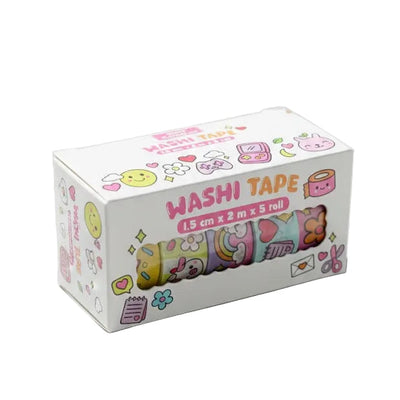MostCutest.nl Washi Tape Set - 5 tapes
