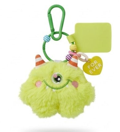 Plushie Fluffy Monster Keychain - Kies je kleur