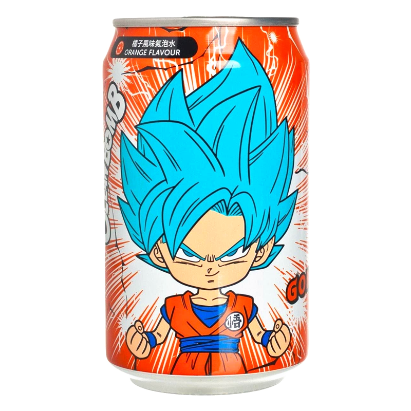 Ocean Bomb Dragon Ball Z Soda - Orange Flavour
