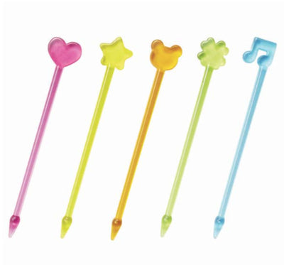 Kawaii Bento Prikkers Rainbow - 50 stuks Bento Picks