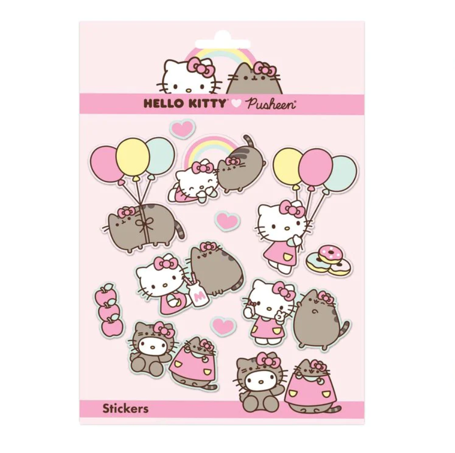 Hello Kitty & Pusheen -Tech Stickers