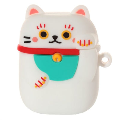 Silicone hoesje voor draadloze oordopjes - Maneki Neko