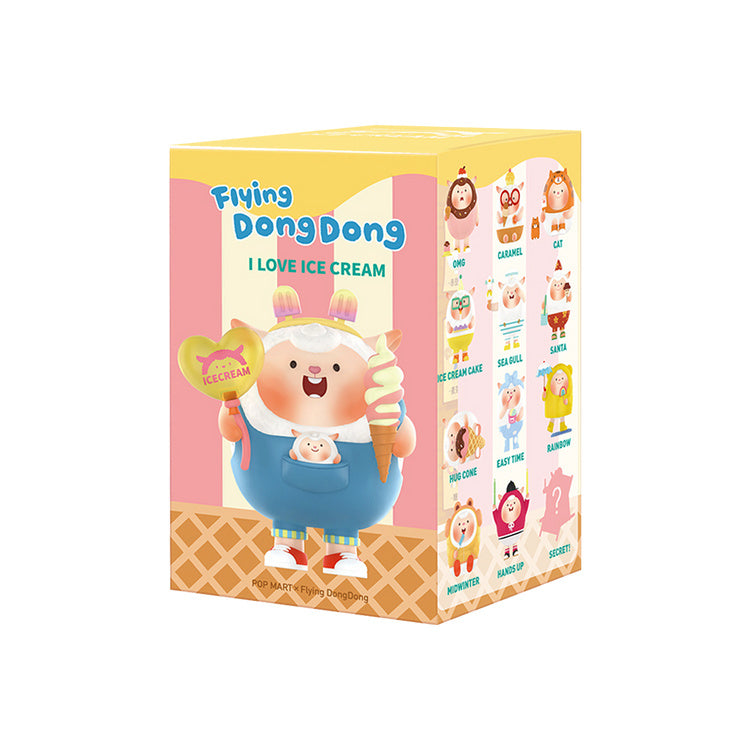 Pop Mart Collectibles Blind Box - Flying DongDong I Love Ice Cream Series