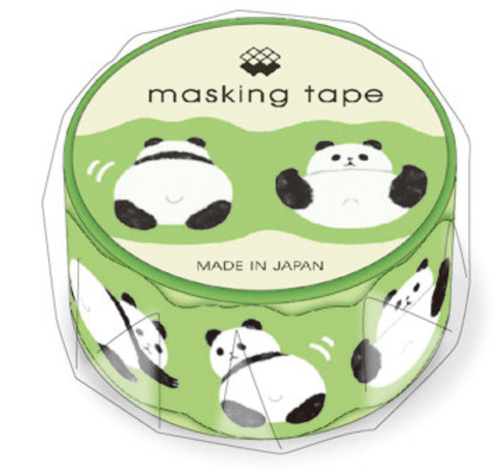 Washi tape - Funky Panda Die-Cut