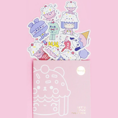 Stickerset Momiji - Happy Days