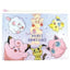 Pokémon Zipper Pouches - Set van 3 - Pink