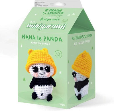 Amigurumi haakpakket - Panda ( 10 cm)