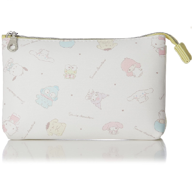 Sanrio Characters Yellow Pocket Pouch/Etui