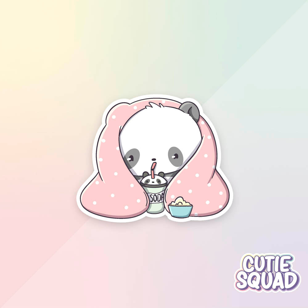 Stickerset - Panda Sleepover - CutieSquad