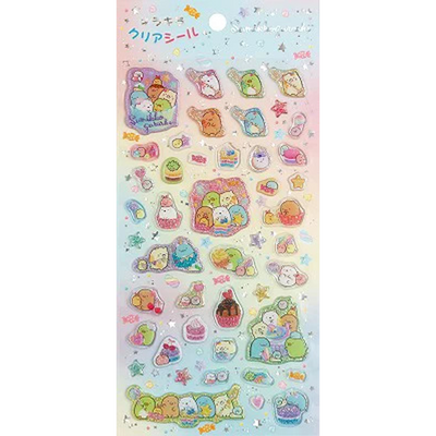 Stickervel Glitter San-X Sumikkogurashi - Sweets