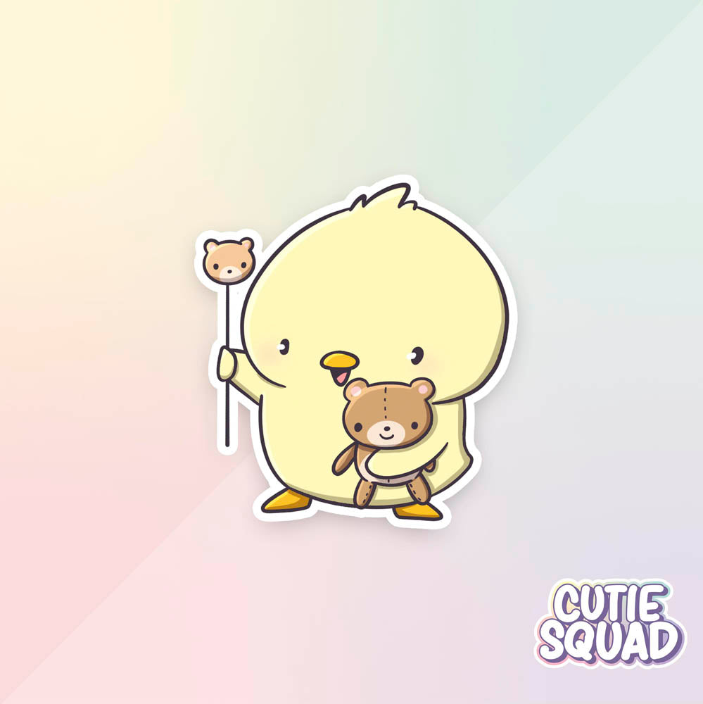Stickerset - Teddy Ducks - CutieSquad