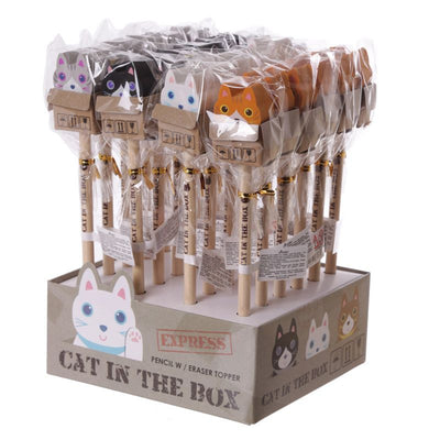 Potlood + Gum - Cat In Box