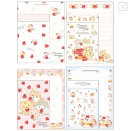 San-X Corocorocoronya Strawberry Briefpapier Set