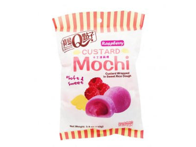 Mochi uitdeelverpakking - Custard raspberry