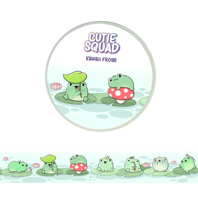 Washi tape - Frog Festival CutieSquad