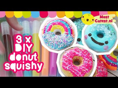 MostCutest.nl DIY Squishy Pakket Icecream & Cat Donut