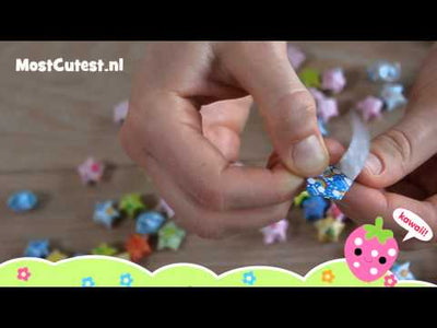 MostCutest.nl Kawaii Lucky Star Papier - 6 pakjes surprise!