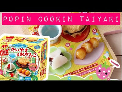 Popin Cookin Taiyaki Odango (wagashi)