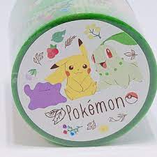 Pokémon Waterproof Masking tape - Botanical