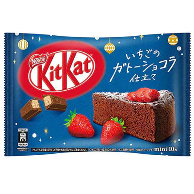 Kitkat Mini Ichigo Gateau Au Chocolat - Zak 10 Stuks
