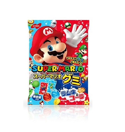 Super Mario Gummy - Ramune & Cola Flavour